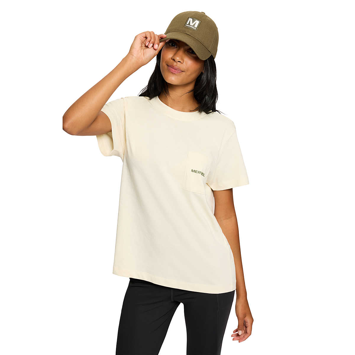 Merrell Women's Relaxed Pocket Short Sleeve Tee