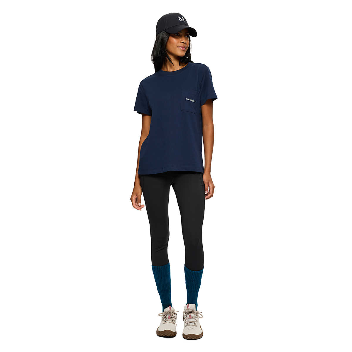 merrell Women's Relaxed Pocket Short Sleeve Tee