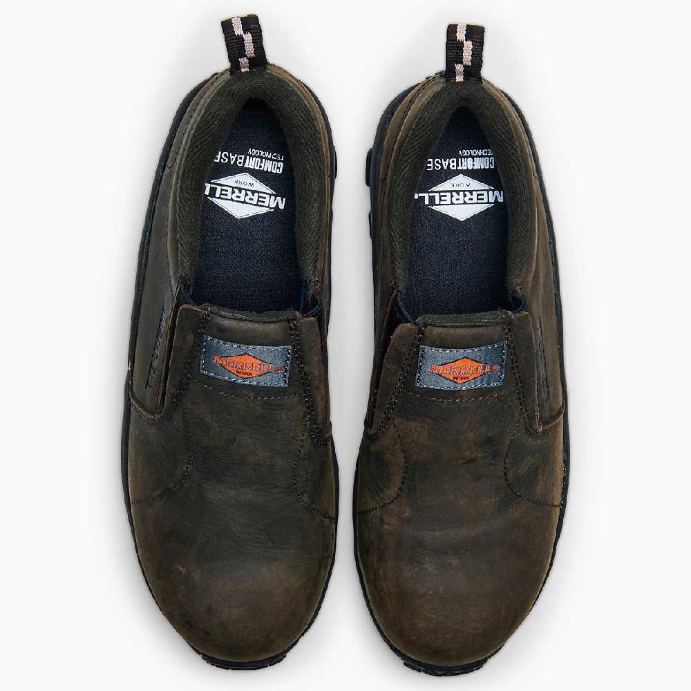 Merrell Women's Jungle Moc Leather Comp Toe Work Shoe