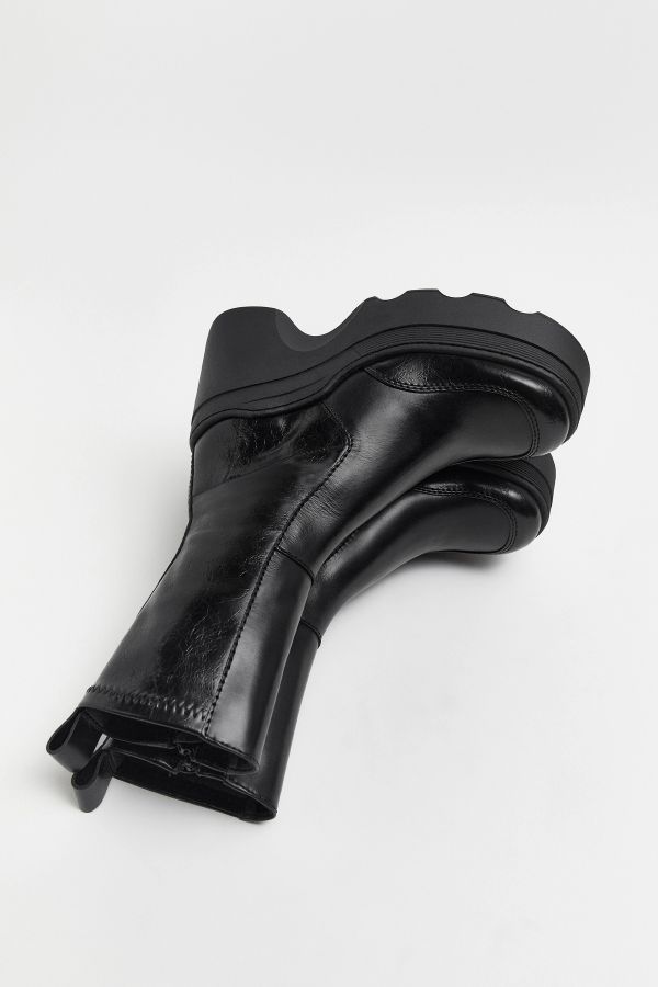 Miista Deandra Boots Black Stretch Polished Leather