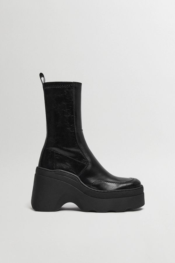 miista Deandra Boots Black Stretch Polished Leather