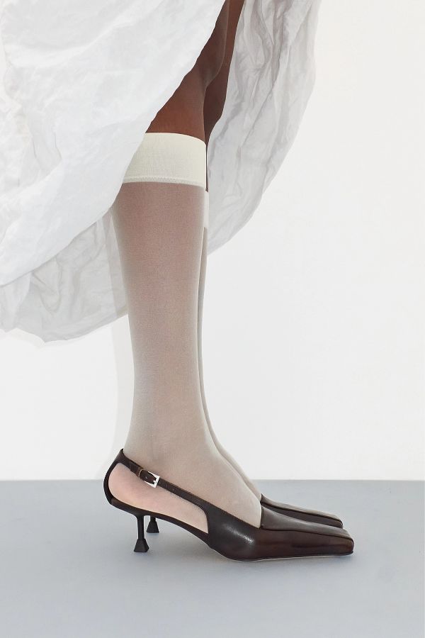 Miista Adal Courts Brown Brush-off Leather