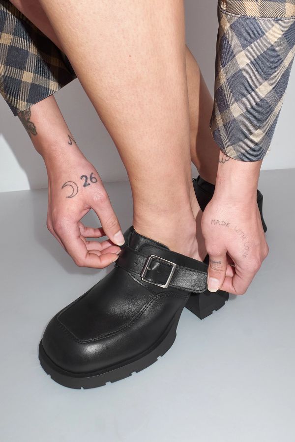 Miista Alanys Mules Black Leather