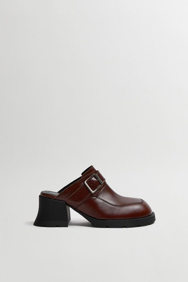 miista Alanys Mules Brown Brushed Leather