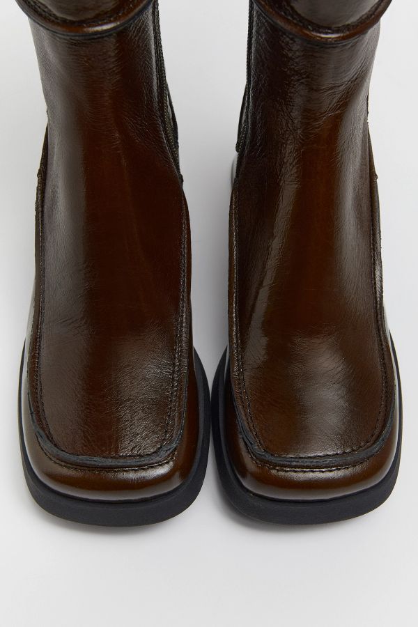 Miista Alzira Boots Brown Patent Leather