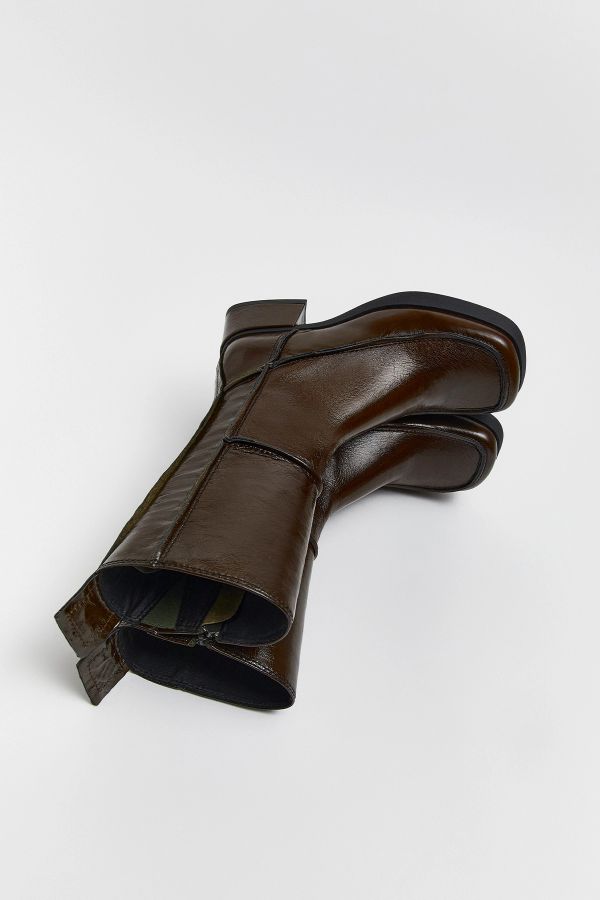 Miista Alzira Boots Brown Patent Leather
