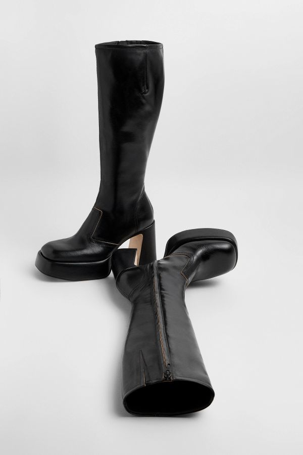 Miista Anima Boots Tall Black Leather