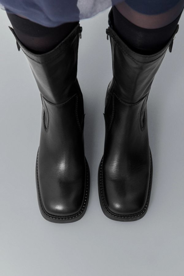 Miista Anke Boots Black Leather