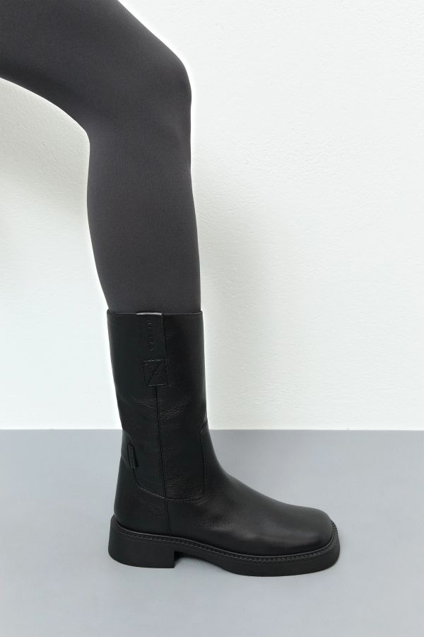 Miista Aron Boots Black Leather