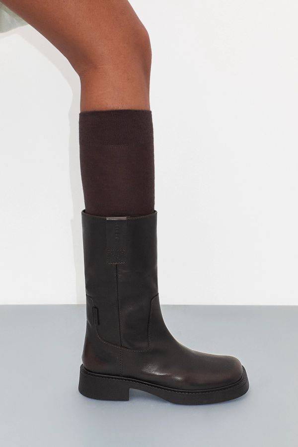 Miista Aron Boots Brown Brush Off Leather