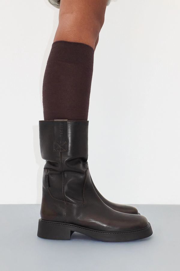 Miista Aron Boots Brown Brush Off Leather