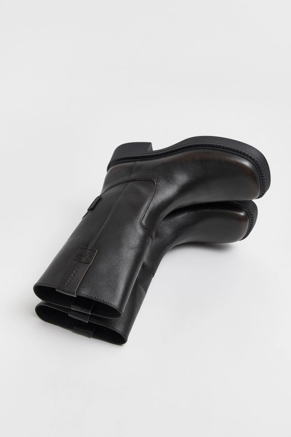 Miista Aron Boots Brown Brush Off Textured Leather