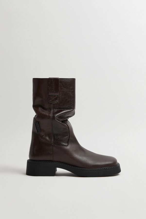 Miista Aron Boots Brown Natural Leather
