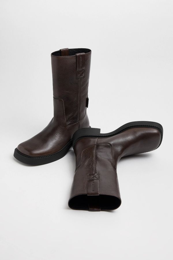 Miista Aron Boots Brown Natural Leather