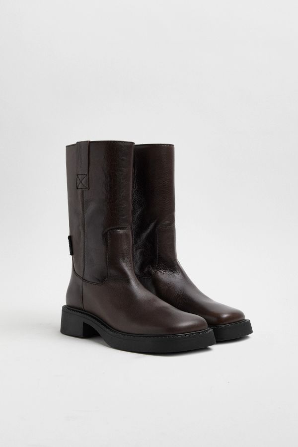 Miista Aron Boots Brown Natural Leather