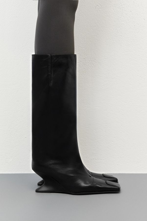 Miista Ayleen Boots Tall Black Leather