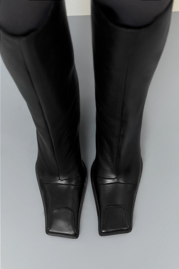 Miista Ayleen Boots Tall Black Leather