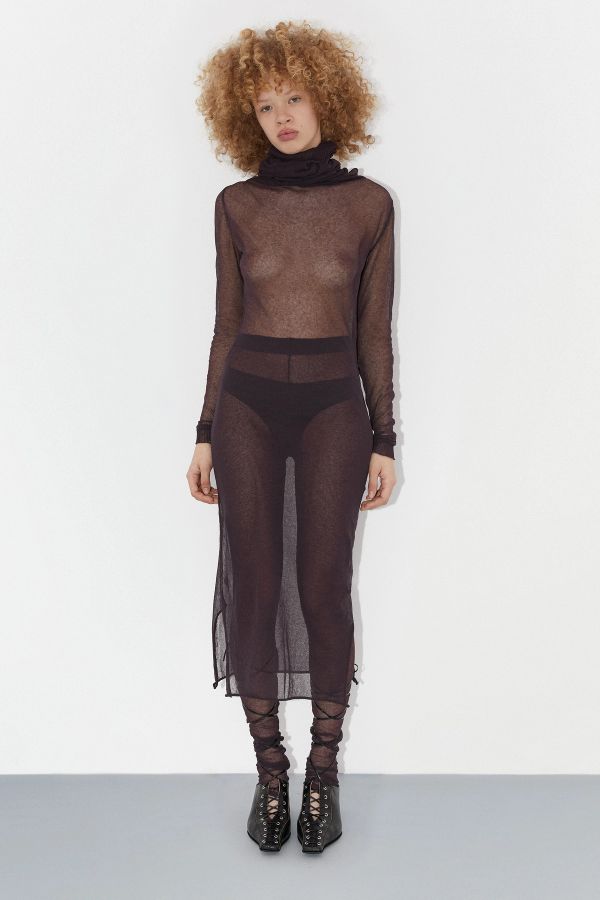 Miista Carya Trousers Brown Knit Organic Cotton