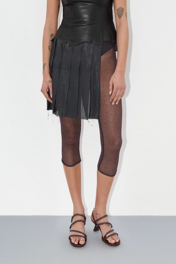 miista Clare Skirt Washed Black Wrap