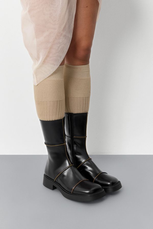 miista Dahlia Boots Black Leather