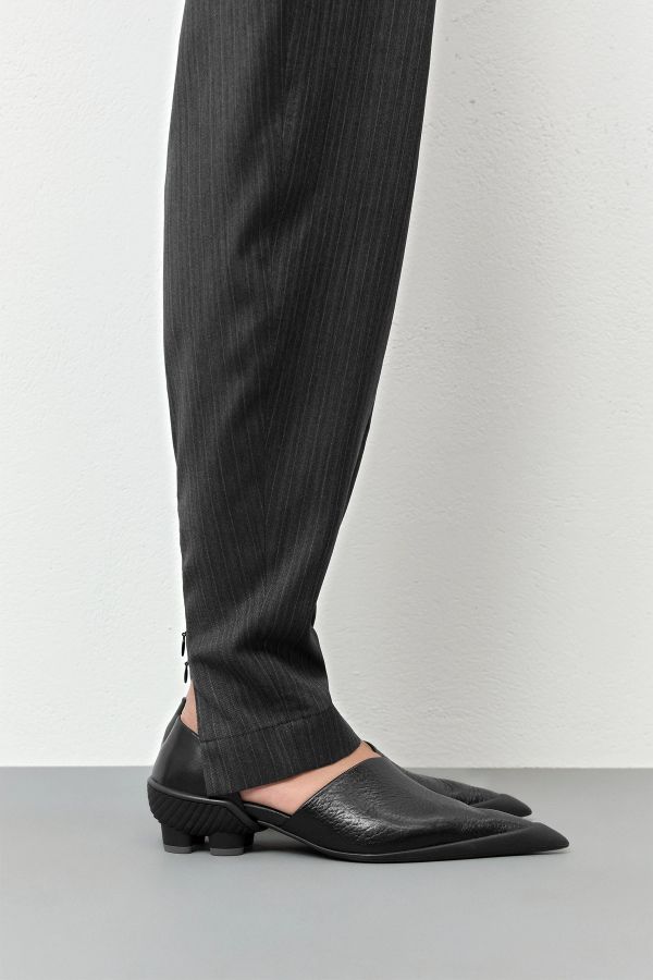 Miista Delt Courts Black Leather