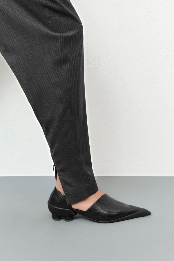 Miista Delt Courts Black Leather