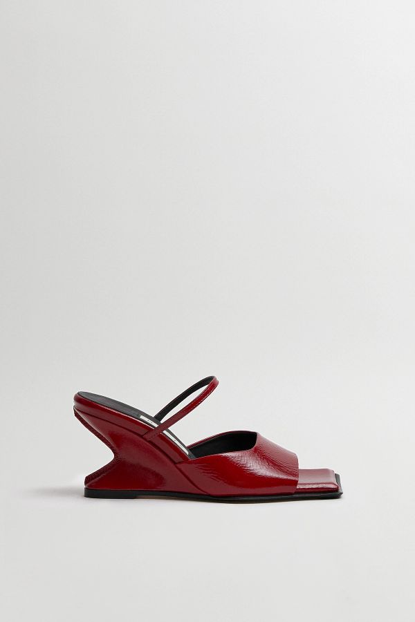 miista Egle Sandals Dark Red Patent Leather