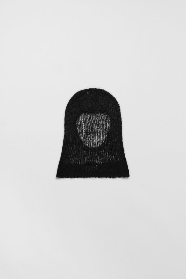 Miista Eir Balaclava Black Mohair Blend