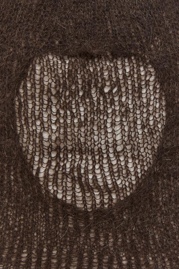 Miista Eir Balaclava Brown Mohair Blend