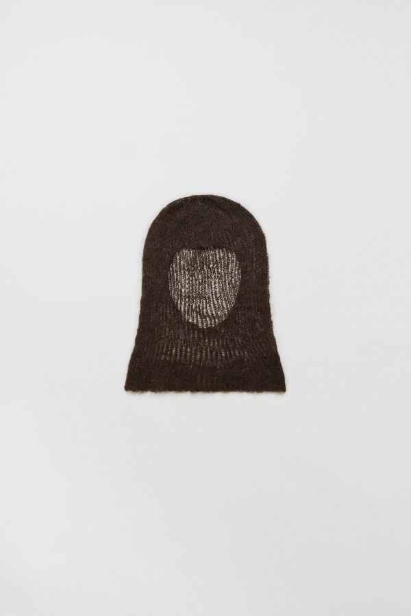 miista Eir Balaclava Brown Mohair blend