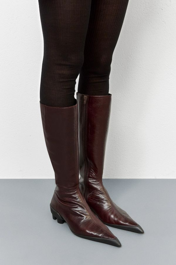 Miista Fannie Boots Brown Leather