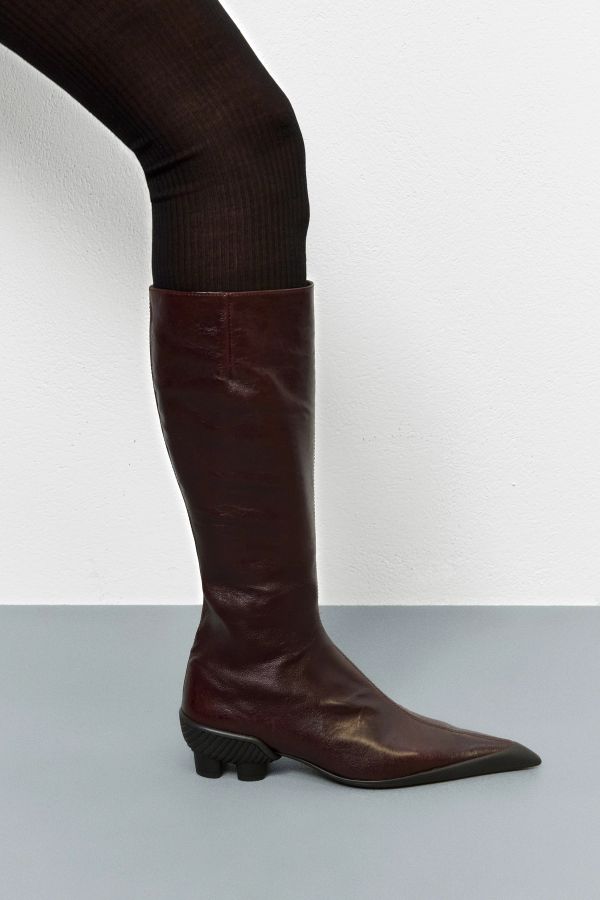 Miista Fannie Boots Brown Leather