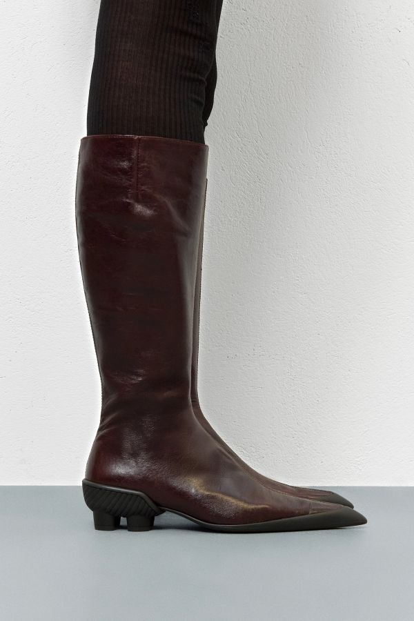 miista Fannie Boots Brown Leather