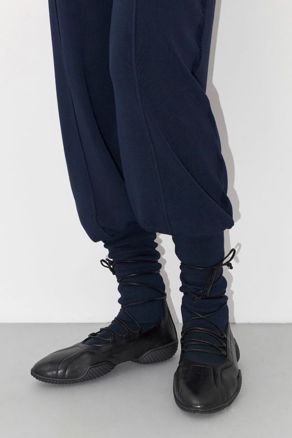 Miista Freda Trousers Navy Viscose