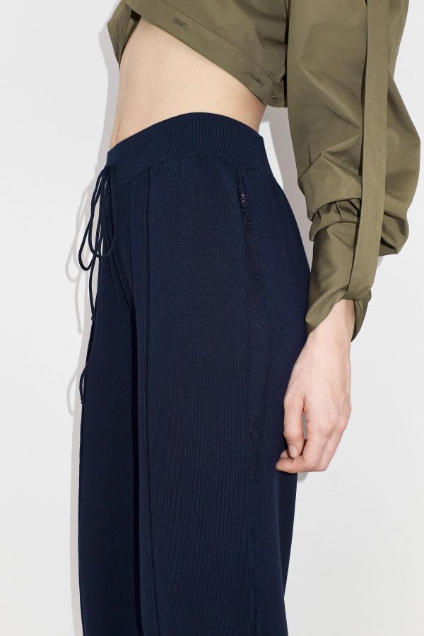 miista Freda Trousers Navy Viscose