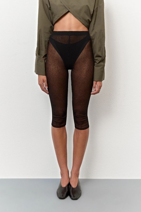 miista Fritza Trousers Black Sheer Organic Cotton