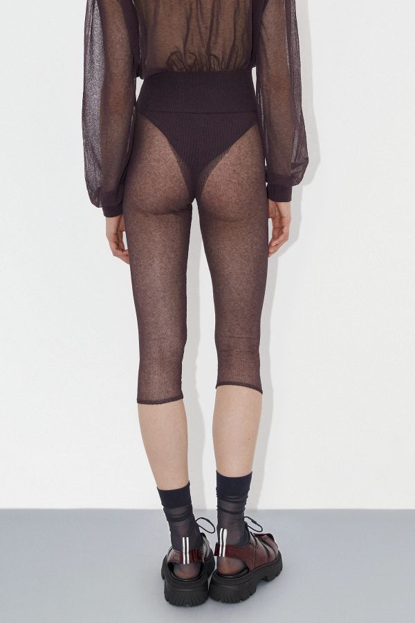 Miista Fritza Trousers Brown Sheer Organic Cotton