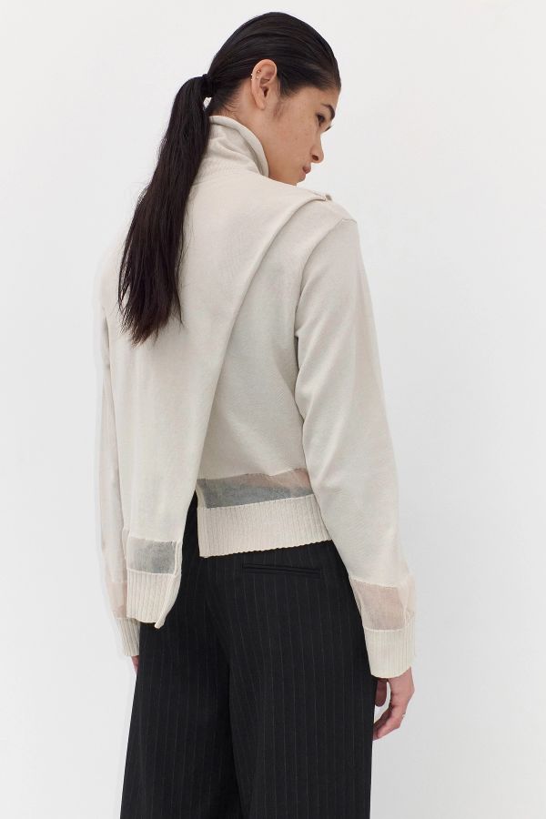 Miista Geminah Top Beige Organic Cotton