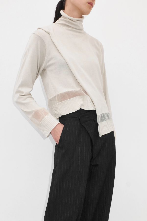 miista Geminah Top Beige Organic Cotton