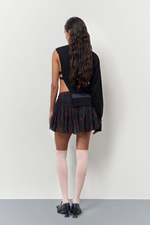 Miista Geminah Top Black Organic Cotton