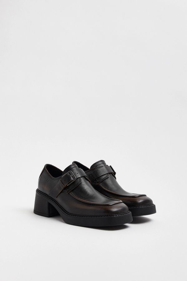 Miista Giesela Brogues Brown Brushed Leather