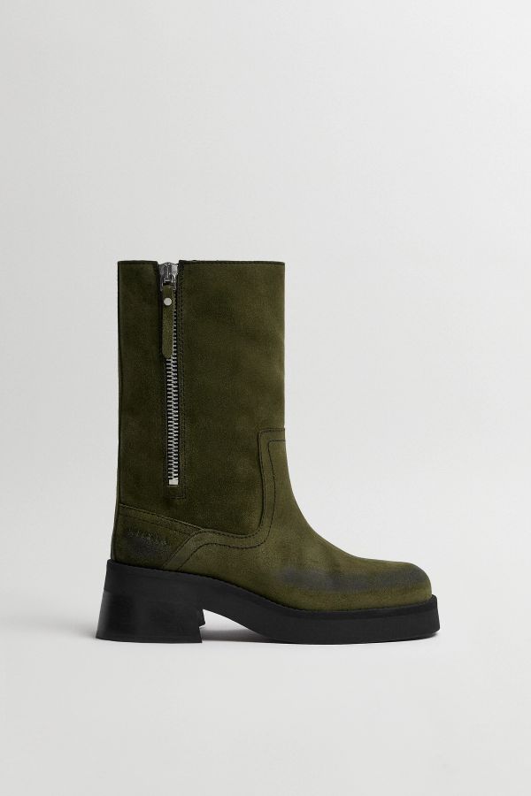 Miista Gunda Boots Khaki Suede
