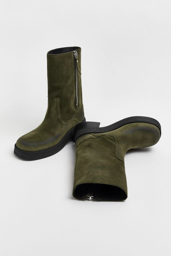 Miista Gunda Boots Khaki Suede