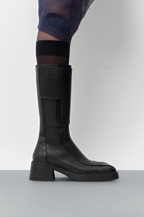Miista Heikke Boots Black Leather