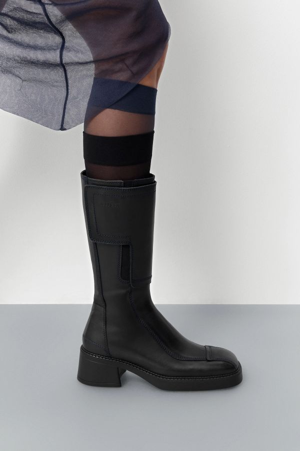 Miista Heikke Boots Black Leather