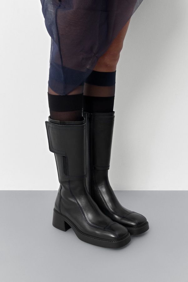 miista Heikke Boots Black Leather