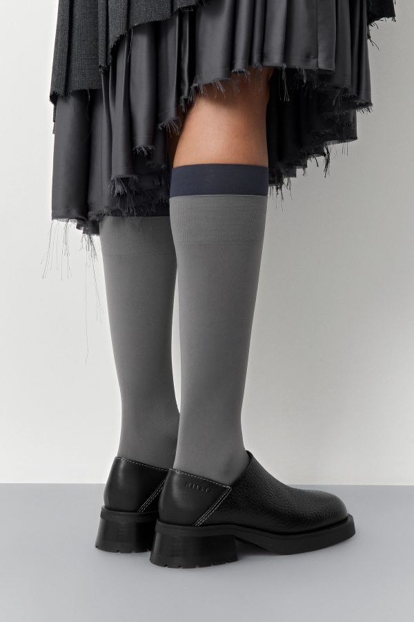 Miista Herta Brogues Black Grainy Leather