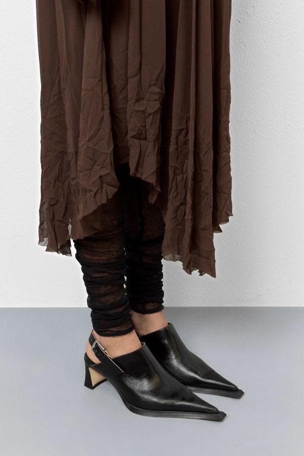 Miista Inma Mules Black Leather