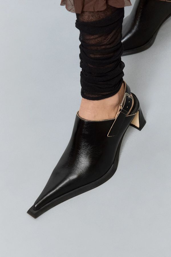 Miista Inma Mules Black Leather