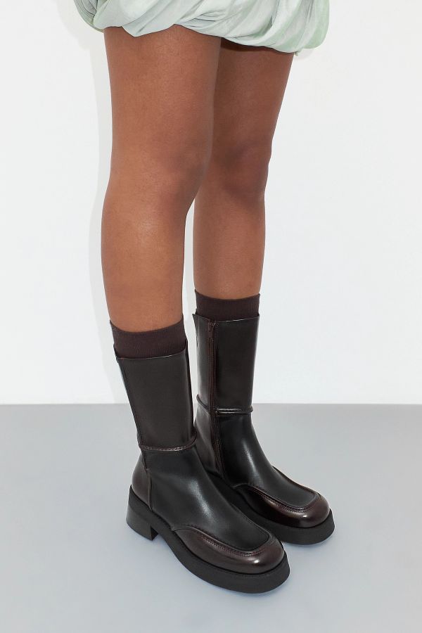 miista Inne Boots Brown Brush Off Leather